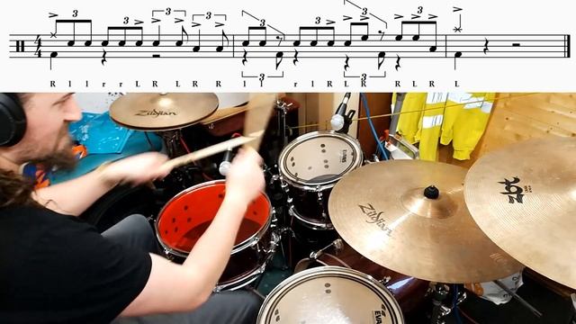 Triplet Drum Fill Idea смотреть онлайн