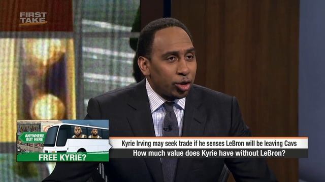 Max Kellerman Says You Cannot Build A Team Around Kyrie Irving | First Take | June 21, 2017 смотреть онлайн