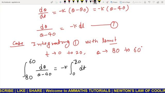 #02 Newton's law of cooling in Hindi | Problem of newton's law of cooling смотреть онлайн