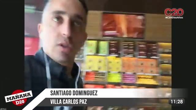 MAÑANA D20 | VILLA CARLOS PAZ - SANTI DOMINGUEZ смотреть онлайн