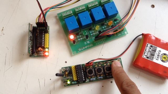 4 CHANNEL RF PT2272 L4 смотреть онлайн