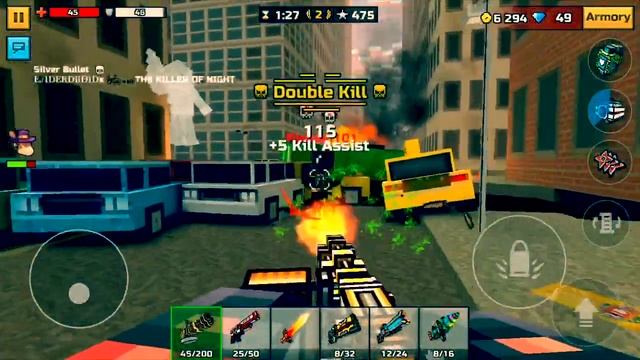 Hand Gatling [Review] ~ Pixel Gun 3D смотреть онлайн