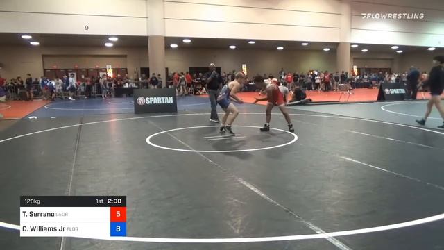 120 Kg Consolation - Tony Serrano, Georgia Vs Calvin Williams Jr, Florida E149 смотреть онлайн