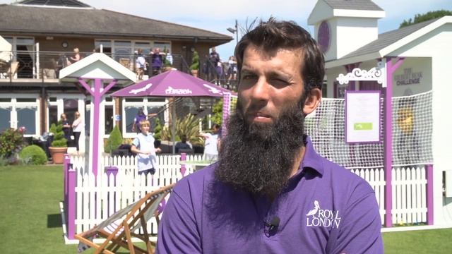 Moeen Ali interview - Royal London Gilbert Cup launch смотреть онлайн