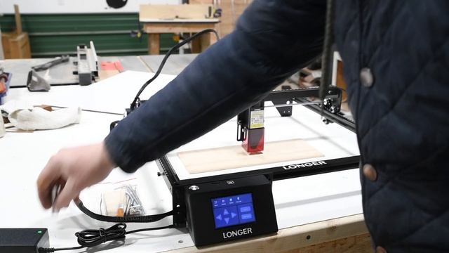 Longer RAY5 10W Diode Laser Setup and First Etching :D смотреть онлайн
