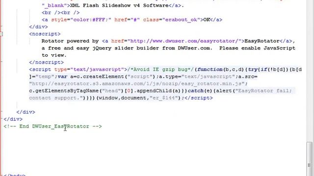 Adding an image rotator/slider to a webpage : Part 3 of 3 смотреть онлайн