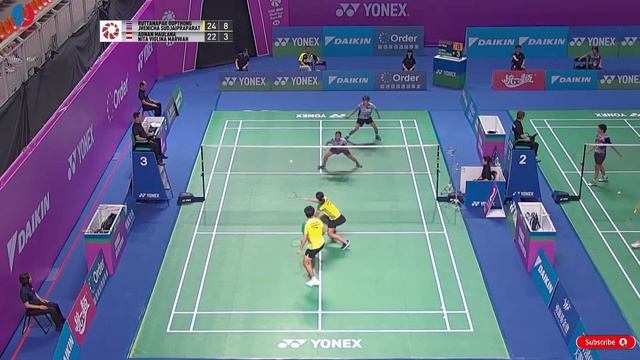 Maulana/Marwah (INA) vs Oupthong/Sudjaipraparat (THA) - XD R32 | TAIPEI OPEN 2023 смотреть онлайн