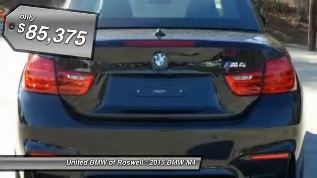 2015 BMW M4 Roswell GA 48410 смотреть онлайн