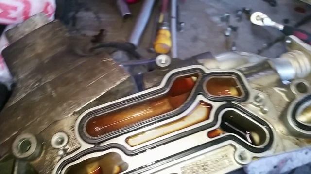 опель вектра,смена прокладок теплообменника смотреть онлайн