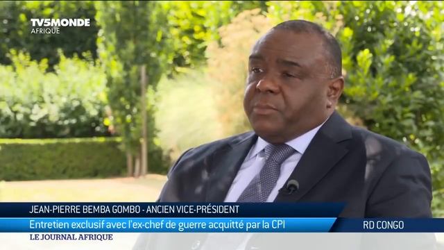 RDC - Jean Pierre Bemba en entretien exclusif, ex-chef de guerre acquitté par la CPI смотреть онлайн