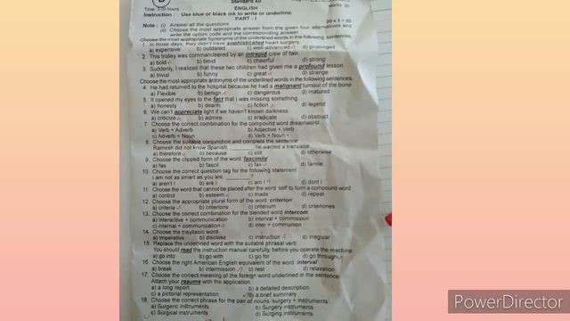 Answer key for 12th & 10th English Second Revision Exam Question 2022 @Buvis Tutorials смотреть онлайн