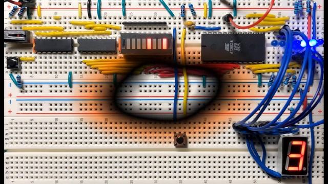 Programming the AT28C16 EEPROM смотреть онлайн