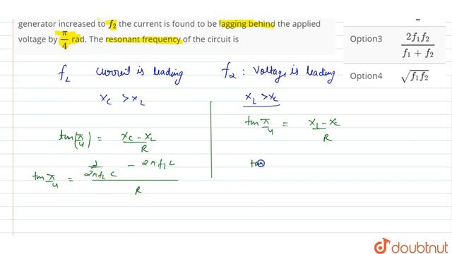 An `A.C` circuit contains a resistor `\'R\'` an inductor `\'L\'` and a capacitor `\'C\'` connected смотреть онлайн