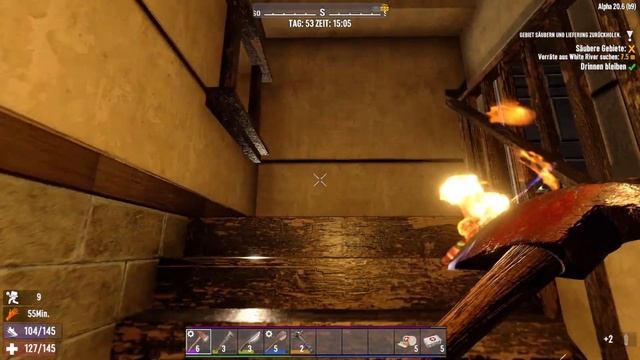 7 Days to Die 🧟♂️ #051 - Eine Kettensäge kaufen | Tag 53 смотреть онлайн