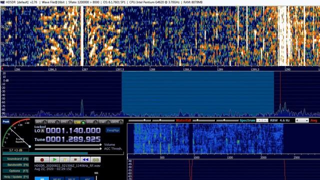 1290 kHz. CLM. HJOI ConecZión Radio. Sampues. 5 kW. 9875 km. 287° смотреть онлайн
