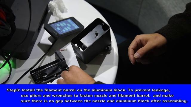 How to Fix A Clogged 3D Printing Head-Dobot MOOZ 3D Printer смотреть онлайн