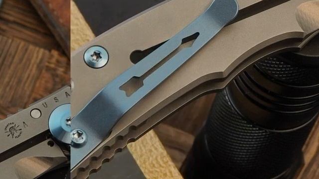 Складной нож Spartan Blades Spartan Harsey Folder 3.25 Custom Damascus Blue смотреть онлайн