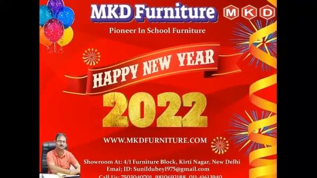 Wishing you a very Happy New Year 2022 from MKD Furniture !! смотреть онлайн