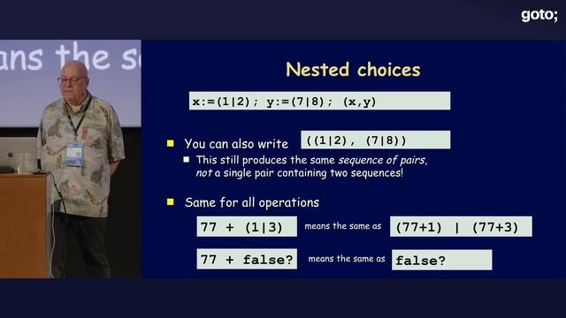Verse: A New Functional Logic Language • Lennart Augustsson • GOTO 2023 смотреть онлайн