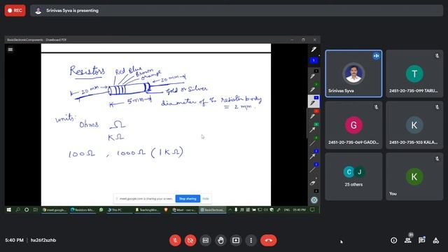 Basic Electronic Components , Resistors , Resistor Band Colour Codes and Tolerance смотреть онлайн
