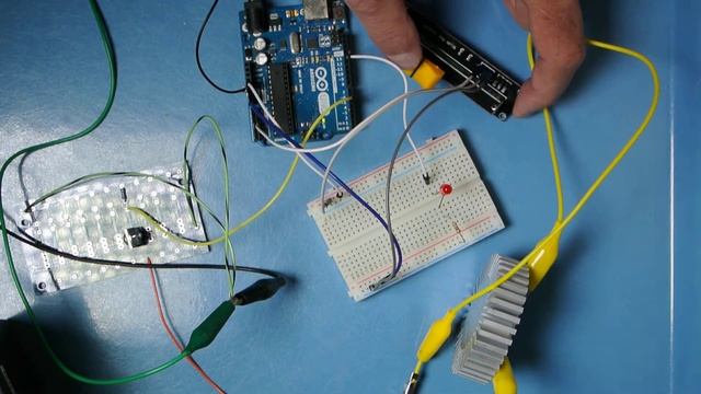 Wiring for a 10W LED Analog input arduino Flash Circuit смотреть онлайн