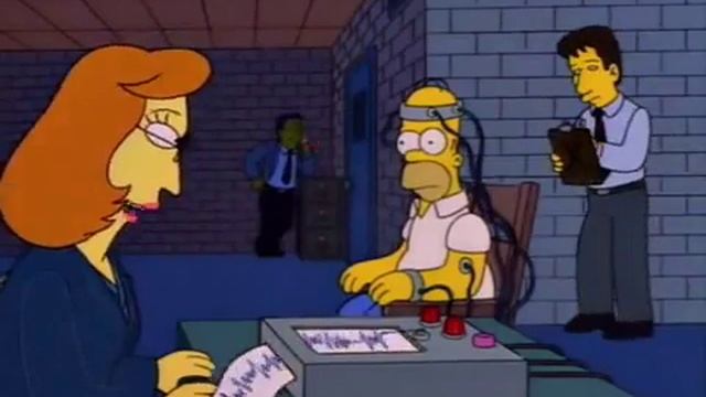 MR PRANKSTER HOMER AND LIE DETECTOR Гомер и детектор лжи смотреть онлайн