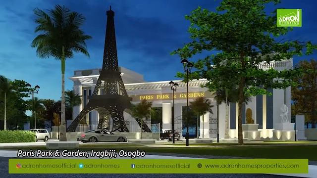 Invest in Adron Paris Park and Garden Estate in Iragbiji, Osogbo смотреть онлайн