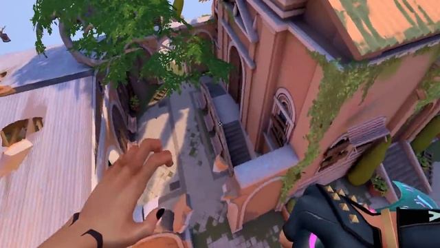 VALORANT PARKOUR COURSE 55sec SICK RUN! (no abilities) OLD RUN! watch the new run instead смотреть онлайн