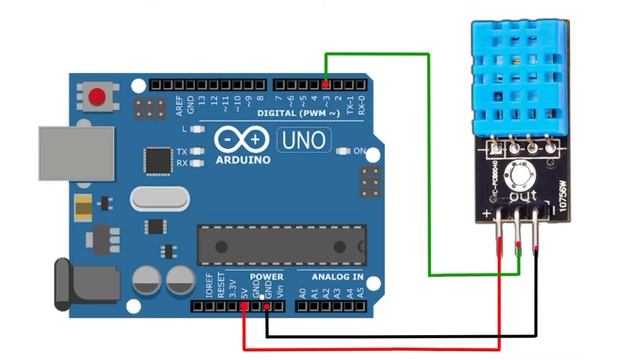 DHT11 Temperature Sensor Interfacing With Arduino |- HINDI -|DHT11 Sensor Arduino смотреть онлайн