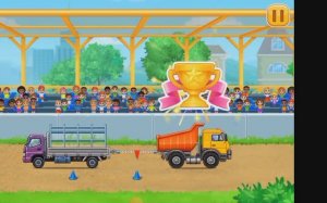 Мульт детская игра с машинками «Строим дом».