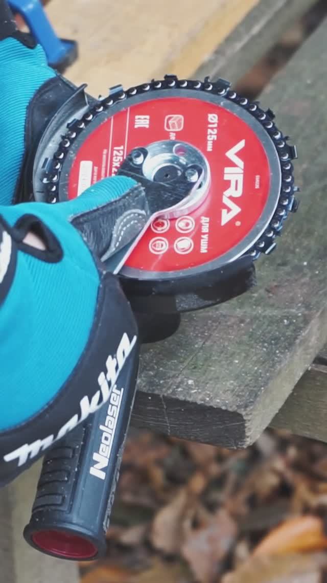 Диск с цепью по дереву на болгарку смотреть онлайн