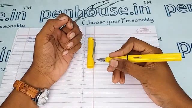 Jinhao 599 Yellow Color Body Extra Fine Nib Convertor Type Fountain Pen Model 19136 смотреть онлайн