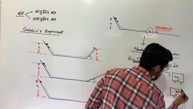 9th Science - Ch. 09 - #2 : Galileo's Experiment & Law's of Motion in hindi by ashish sir смотреть онлайн