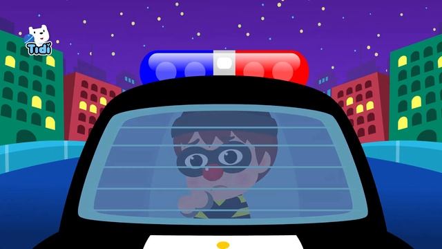 [Sing Along] Police Car And Police Officer ♪ | Vehicles Nursery Rhymes & Kids Song
