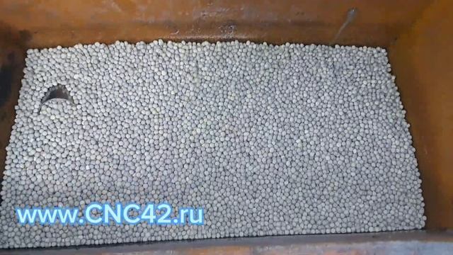 Галтовка деталей глушителя. смотреть онлайн