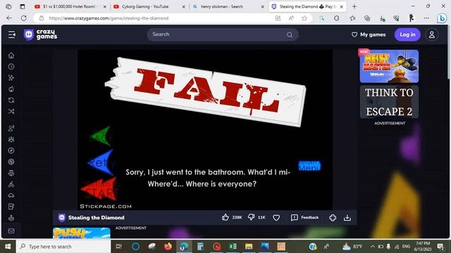 Playing all the Henry Stickman games! смотреть онлайн