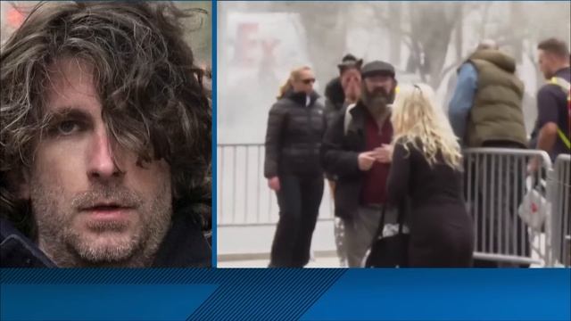 Man who set himself on fire outside Trump trial dies of injuries, police say смотреть онлайн