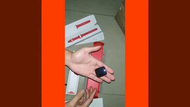 APPLE WATCH SERIES 6 RED ALUMINUM CASE RED SPORT BAND 44MM смотреть онлайн