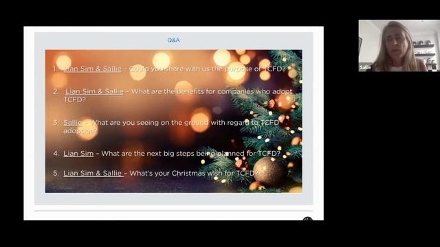 Spotlight on TCFD | An excerpt from our Sustainability Framework webinar смотреть онлайн