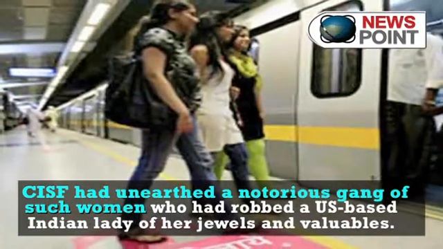 91 per cent pickpockets held by CISF are women : NewspointTV смотреть онлайн