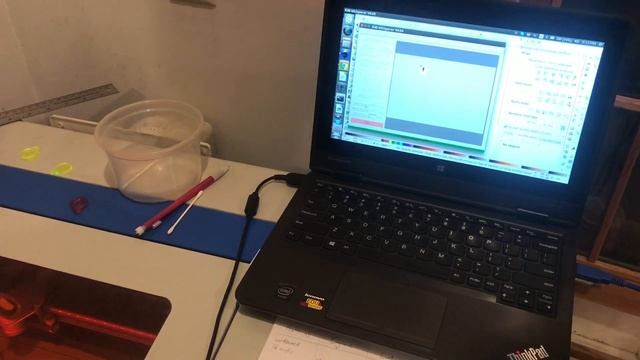 TIPS on laser cutting engraving with the K 40 USING K40 whisperer and ink scape смотреть онлайн