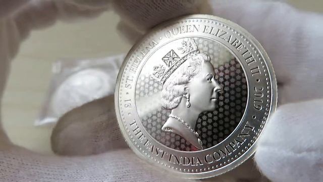 2019 Острів Св. Олени - Гелени * 1 Фунт - Гвінея * 1 oz унция 999 проба Срібна Монета смотреть онлайн