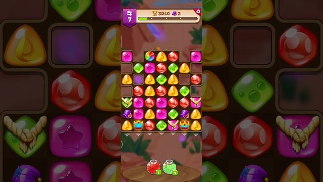Charms of the Witch 💎 Level 164 ⭐⭐ 2021 magic mystery match 3 games no Booster Android Gameplay ✅ смотреть онлайн