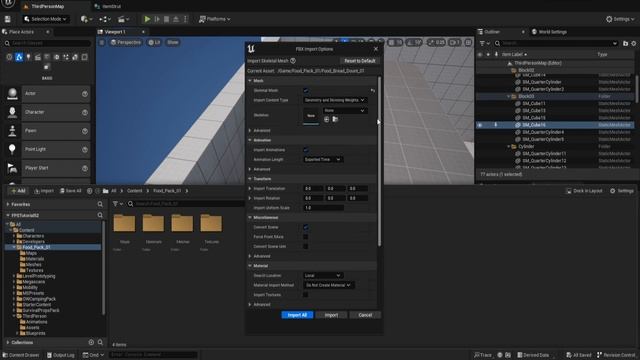 Converting Static Mesh into Skeletal Mesh #20 - Creating A FPS In Unreal Engine 5.2 (Reboot) смотреть онлайн