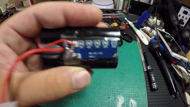 DIY LED Fatshark Battery Capacity Board/Lipo Battery Voltage Display Indicator Board смотреть онлайн