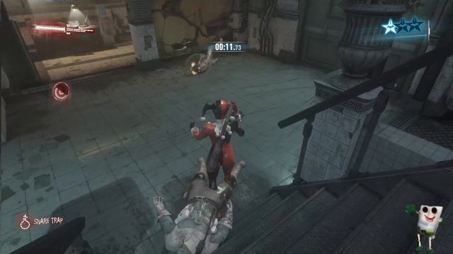 Silent Knight: (All Medals, Harley Quinn) in 31s | Batman Arkham Knight смотреть онлайн