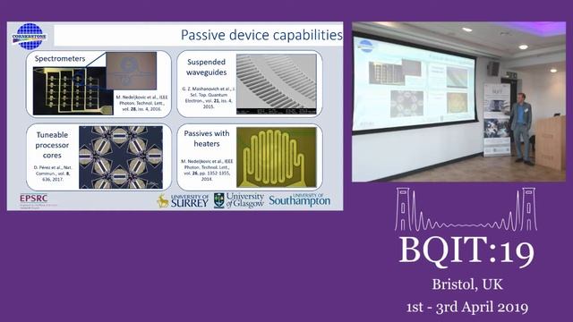 BQIT 2019: Callum Littlejohns (Cornerstone) - Integrated Photonics смотреть онлайн
