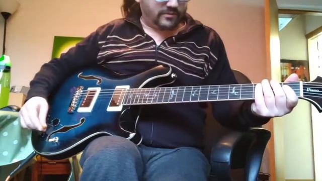 PRS SE Hollowbody II Piezo - Crunch Tones