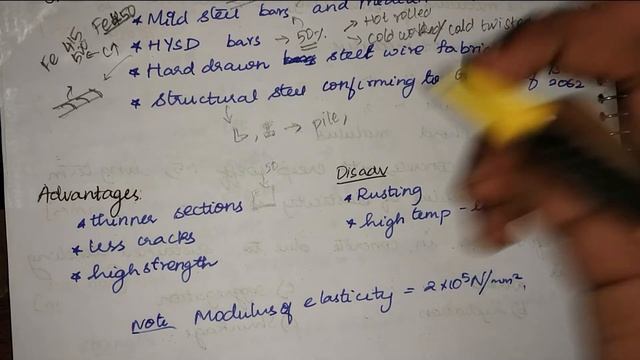 Properties of mild steel, HYSD, Stress strain curves of steel | RCC | English GATE lectures смотреть онлайн