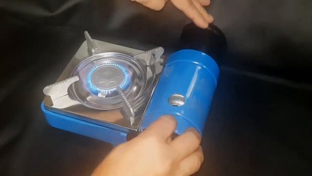 ANAFE PORTÁTIL COMPACTO A GAS // Como instalar cartucho // смотреть онлайн